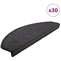 vidaXL Stufenmatten 30 Stk. Anthrazit 65x24x4 cm