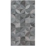 lola&moi Teppich, Rock Crystal Silber, 80x150cm