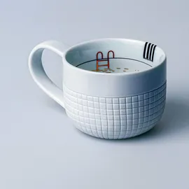 räder Tasse Badesee 0,3 l Weiß