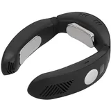 ZJchao USB Nackenventilator, Flügellos Kühlung Heizung Geräuscharm USB Tragbarer Persönlicher Ventilator Portable Hanging Neck Fan Halsventilator Nacken Ventilatoren für Camping Wandern