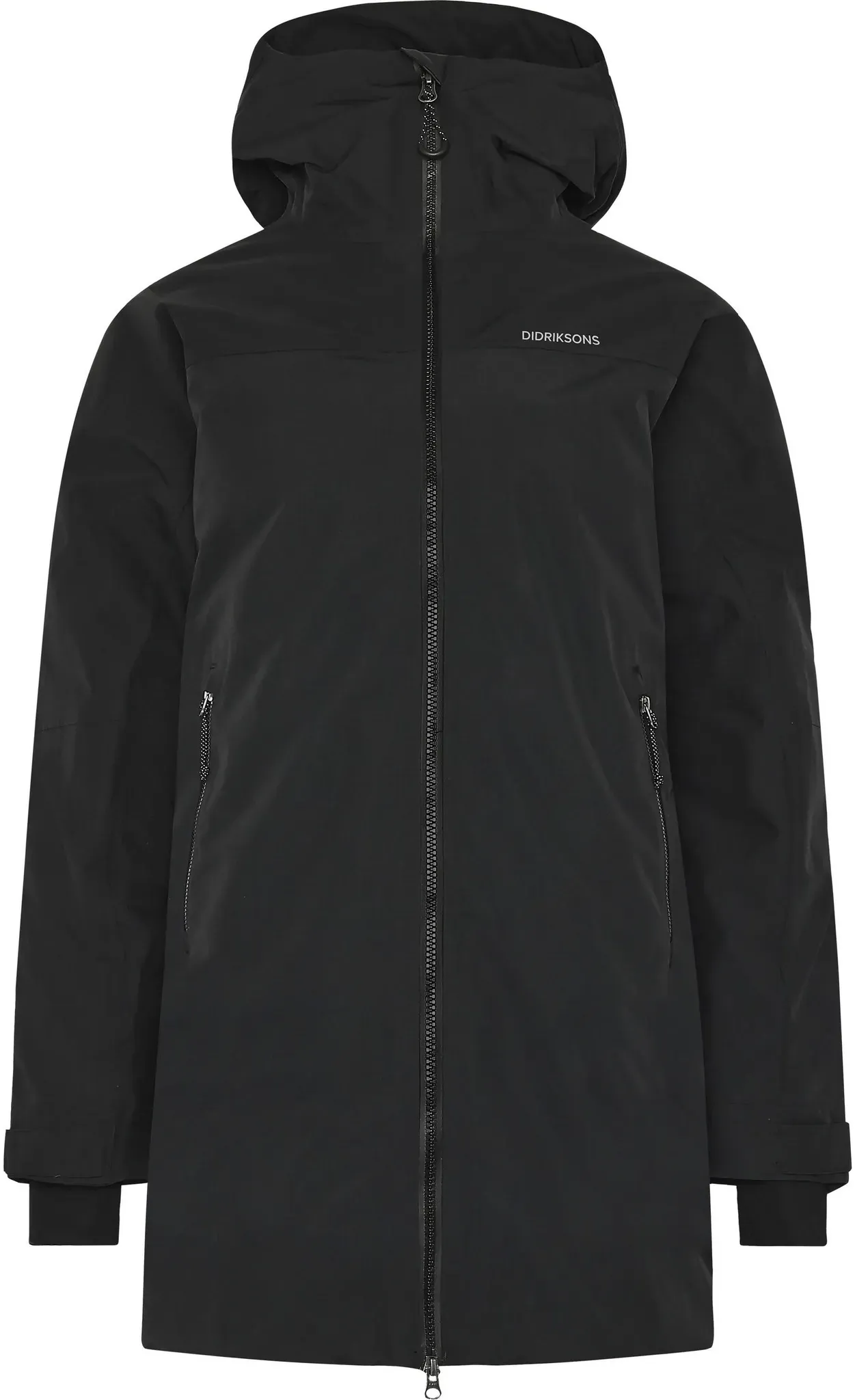 Didriksons MARGET Parka Damen in black, Größe 38 - schwarz