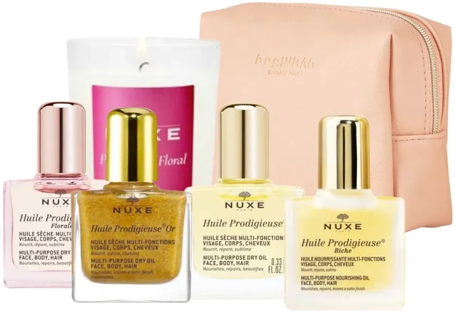 Nuxe NUXE HUILE PRODIGIEUSE Set  (4 )