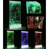 JVmoebel Barschrank LED Regal Wasserwand Säule Trennwand für Wände Made in Europa beige