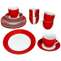 Mambocat Variant Kaffeeservice 18-tlg. rot