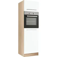 kochstation Kühlumbauschrank KS-Eton 60 x 60 x 200 cm Weiß