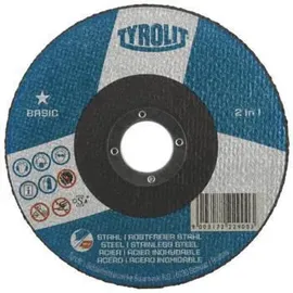 TYROLIT Trennscheibe Basic D125x1mm 2in1 Bohrung 22,23 mm