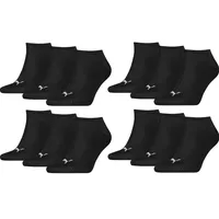 Puma Sneaker Socken Plain 12-Pack schwarz - 39-42