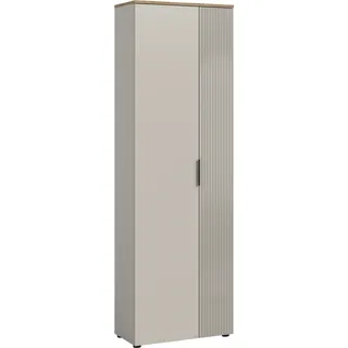Home Affaire EDIL Garderobenschrank 60 x 36 x 190 cm beige