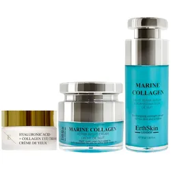 ErthSkin London Marine Augen- & Nachtreparaturset 