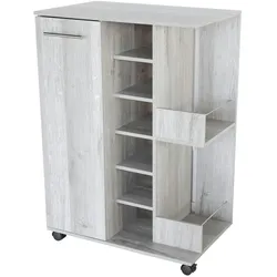 Better Home Schrank mit Rollen 37 x 60 x 82 cm