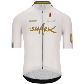 Q36.5 R2 Light Nibali Shark Kurzarm-radtrikot - White - S