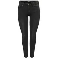 Only Damen Onlwauw Mid Sk Bj1097 Noos Jeans Washed