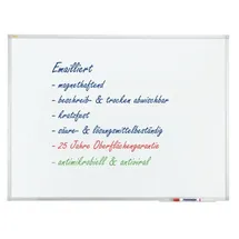 Franken Whiteboard SC3805 180 x 120 cm Weiß/Silber