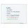 Franken Whiteboard SC3805 180 x 120 cm Weiß/Silber