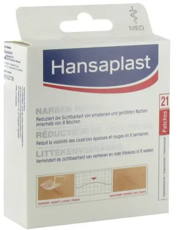 Hansaplast Med Narben Reduktion 21 Strips (02728)