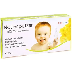 Klugzeug Nasenputzer Soforthilfe Nasensauger