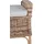MiaMöbel Sitzhocker 100% Baumwolle 65 x 46 x 46 cm Gelb