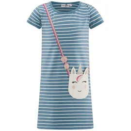 happy girls Sommerkleid Mädchenkleid blau 128 EU