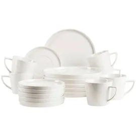 Mäser Sita Kaffeeservice 18-tlg. für 6 Personen weiß