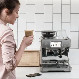 Sage The Barista Touch gebürstetes edelstahlgrau