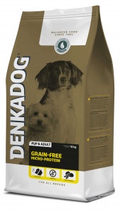 Denkadog Grain-Free Micro-Protein hondenvoer  2 x 12 kg
