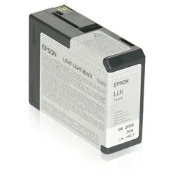 Original Epson C13T580900 / T5809 Tintenpatrone schwarz hell hell