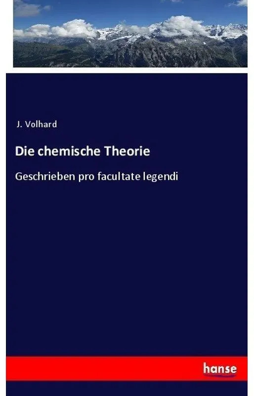 Die Chemische Theorie  Kartoniert (TB)