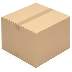 KK Verpackungen 75 Faltkarton 400 x 400 x 300 mm Versand Kartons Faltschachteln DHL Hermes DPD