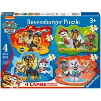 Ravensburger Kinderpuzzle 10, 12, 14, 16 Teile - Paw Patrol - Helden mit Fell