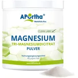 APOrtha Tri-Magnesiumdicitrat Magnesium Pulver 400 g