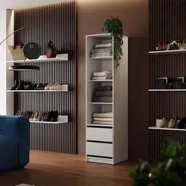 Vicco Kleiderschrank Elmo 50 x 200 x 50 cm Weiß