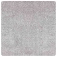 vidaXL Teppich Grau 120 x 120 cm