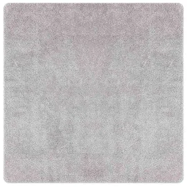 vidaXL Teppich Grau 120 x 120 cm