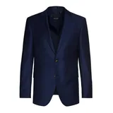 DIGEL Herren Sakko blau Schurwolle meliert, blau, NOS