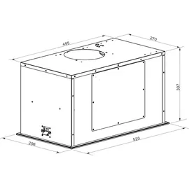 Klarstein Hektor Brilliant Edition Lüfterbaustein 52 cm weiß