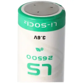 Saft LS26500 Lithium Batterie Li-SOCI2, C-Size bobbin cell