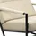 Svita Chris Loungestuhl Cocktailsessel Polsterstuhl mit Armlehne Beige