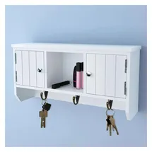 vidaXL Wandgarderobe vidaXL Weiß