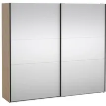 Tvilum Schiebetürenschrank Como 245 x 220 x 0 cm Braun