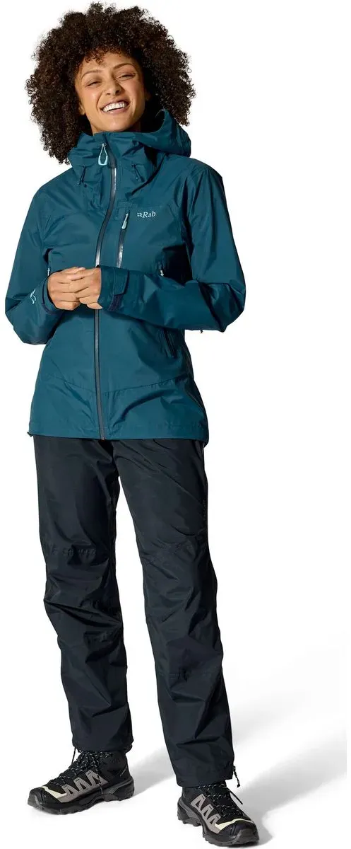Rab Downpour Mountain Pants Wmns black (BLK) 10 Long