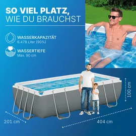 BESTWAY Steel Pro MAX Solo Pool 404 x 201 x 100 cm