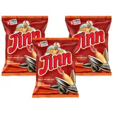 Sonnenblumenkerne Jinn 3 x 300g Striped XXL geröstet ungesalzen ungeschält Джинн