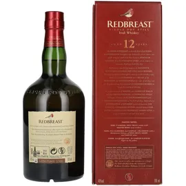 Redbreast 12 Years Single Pot Still Irish 40% vol 0,7 l Geschenkbox
