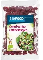 BIOFOOD Canneberges Autre 100 g