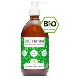 Wolfsbacher Natur Bio Hanföl 500 ml