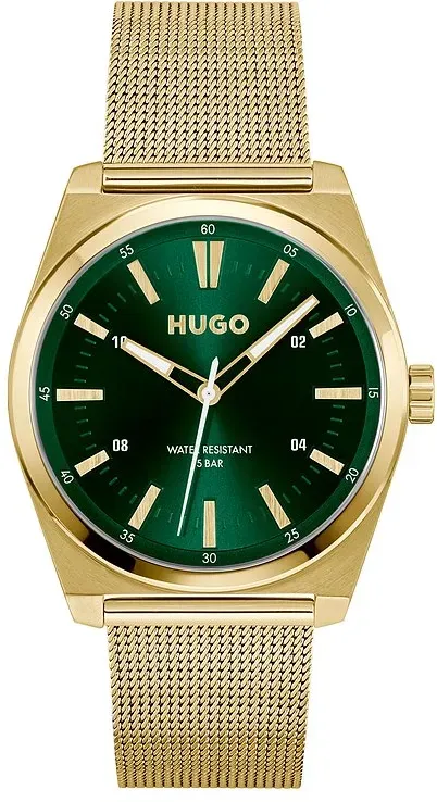 Hugo Herrenuhr #Ark 1530441 - gold