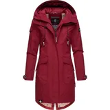 Navahoo Damen Übergangsjacke leichte Jacke mit Kapuze Pfefferschote Red Gr. XS - XS