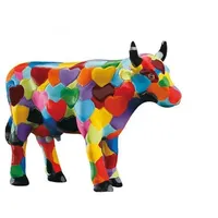Cowparade Heartstanding Cow - CowParade Kuh