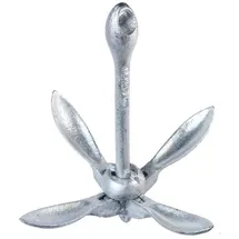 Talamex Faltbarer Anker - Galvanized - 3.2 kg