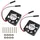 MakerHawk 2 x Mini Lüfter Bürstenlose Lüfter Kühler Trennschnittstelle DC 3,3 V 5 V 30x30x7 mm kompatibel mit Raspberry Pi 2B / 3B / 3B + / 4B und Pi Zero/Zero W
